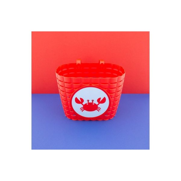 Qibbel Widek Children's Basket Explorer Clappy Crab Rood
