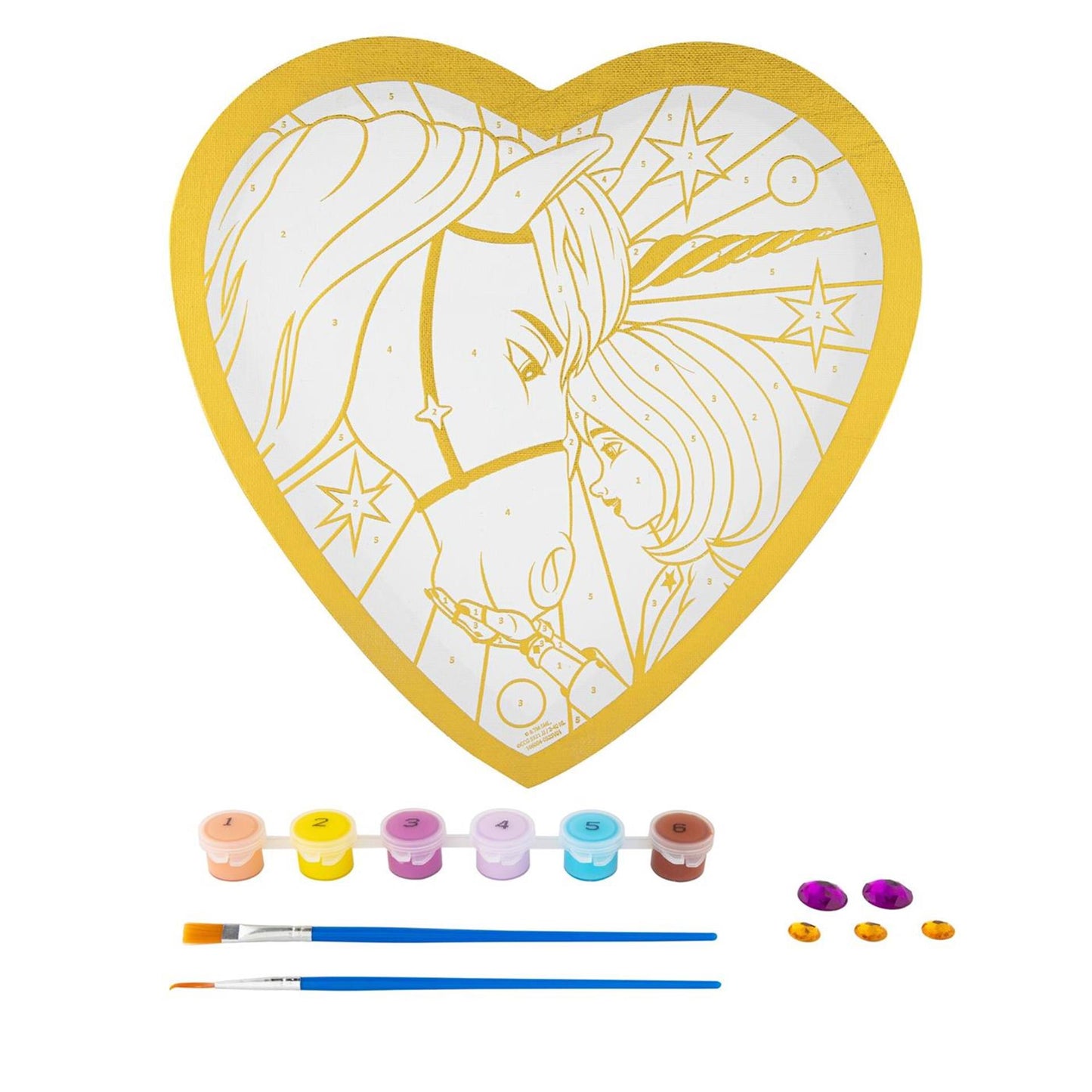 Couleur de licorne Moxy par numéro