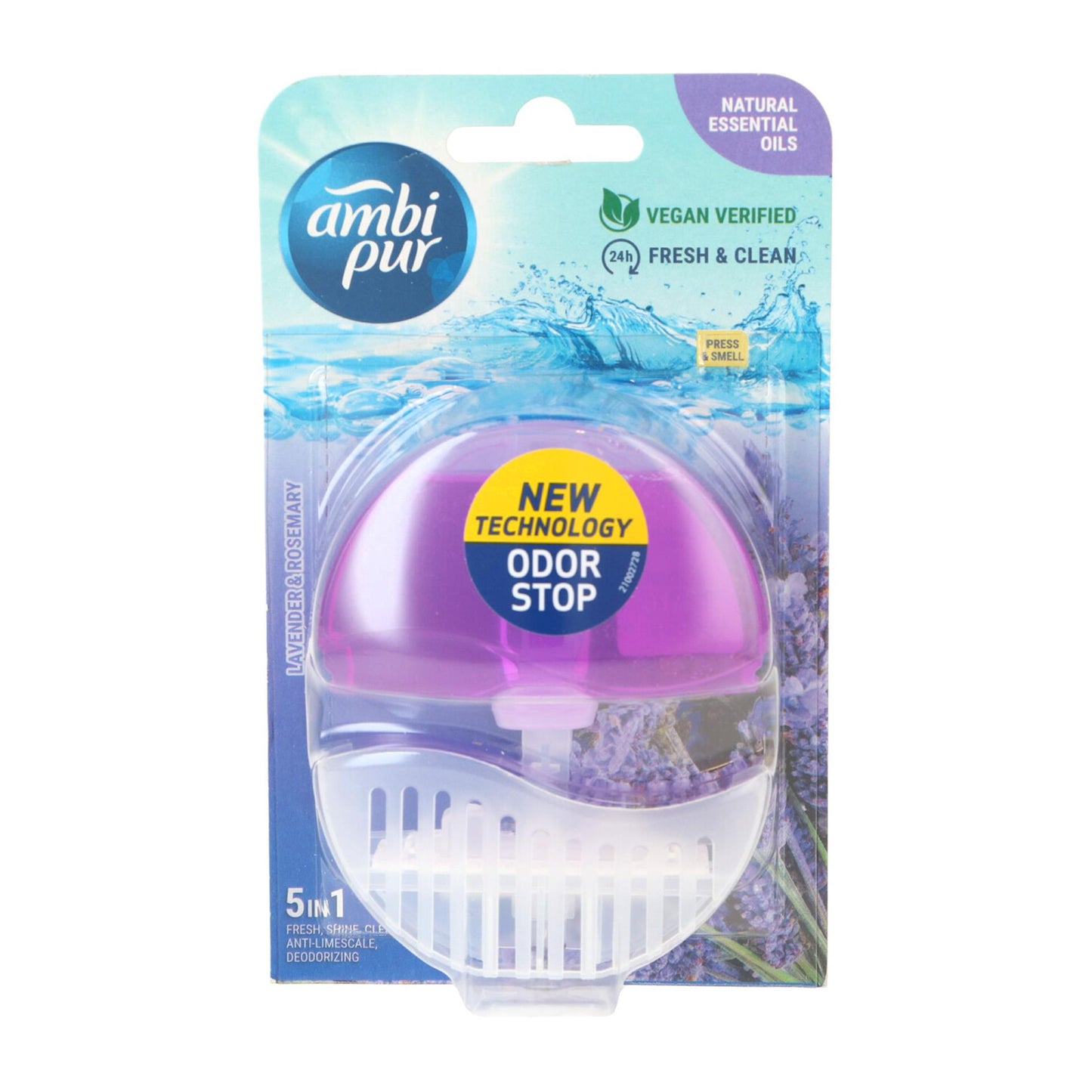 Bloc sanitaire Ambi pur lavande romarin