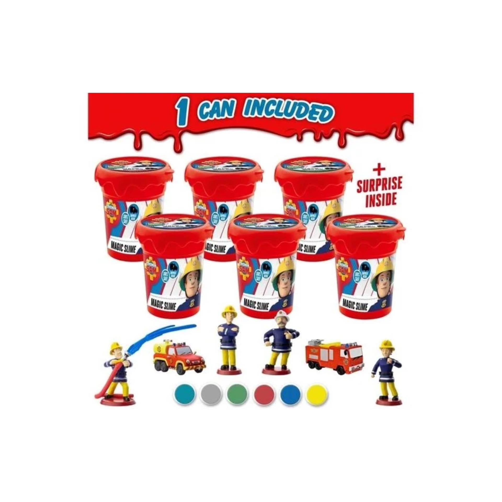 Slime magique surprise pompier sam