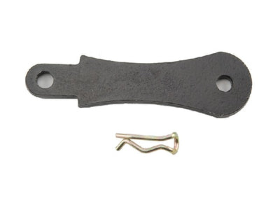 Plaque de maintien de pare-brise pour Yepp mini aluminium noir