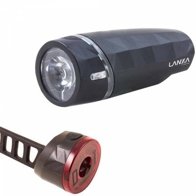 Kit d'éclairage Spanninga Lanza + Dot Rear Battery