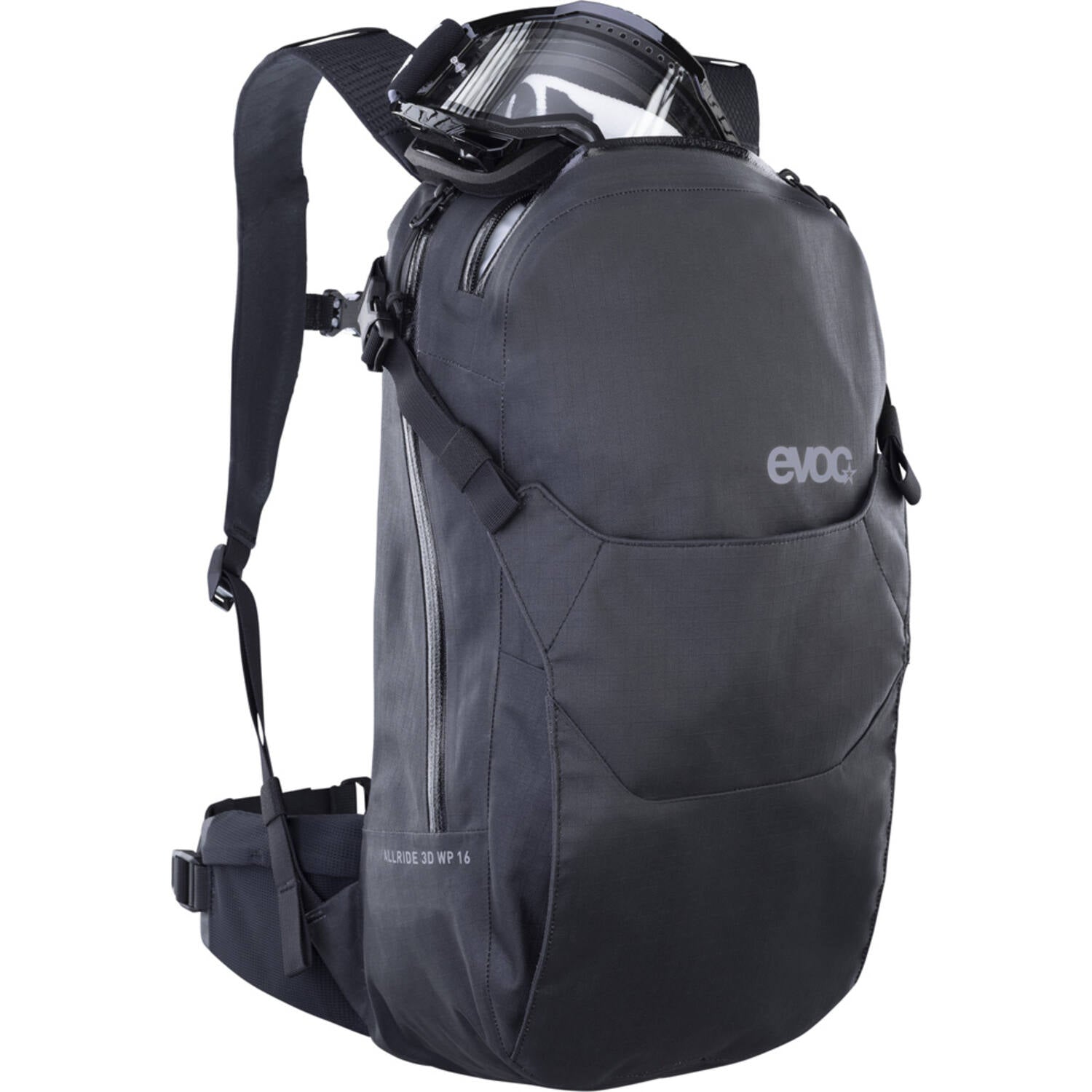 Evoc - sac à dos allride 3d wp 16 litres noir taille unique