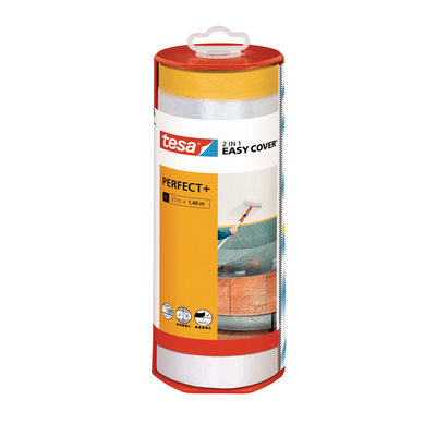 Tesa 1067562 - easy cover perfect + film de couverture distributeur : l 33 mètres 140 | 2 pièces
