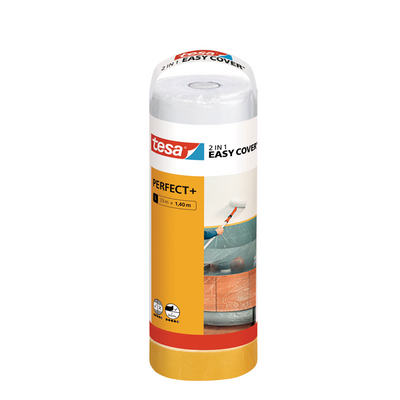 Tesa 1067565 - easy cover perfect + film de couverture : l (33 mètres x 14 | 3 pièces