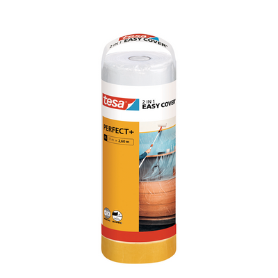 Tesa 1067566 - easy cover perfect + film de couverture : xl (17 mètres x 26 | 3 pièces