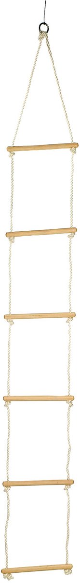 Petite échelle de corde à pied avec 6 étapes, 200 cm