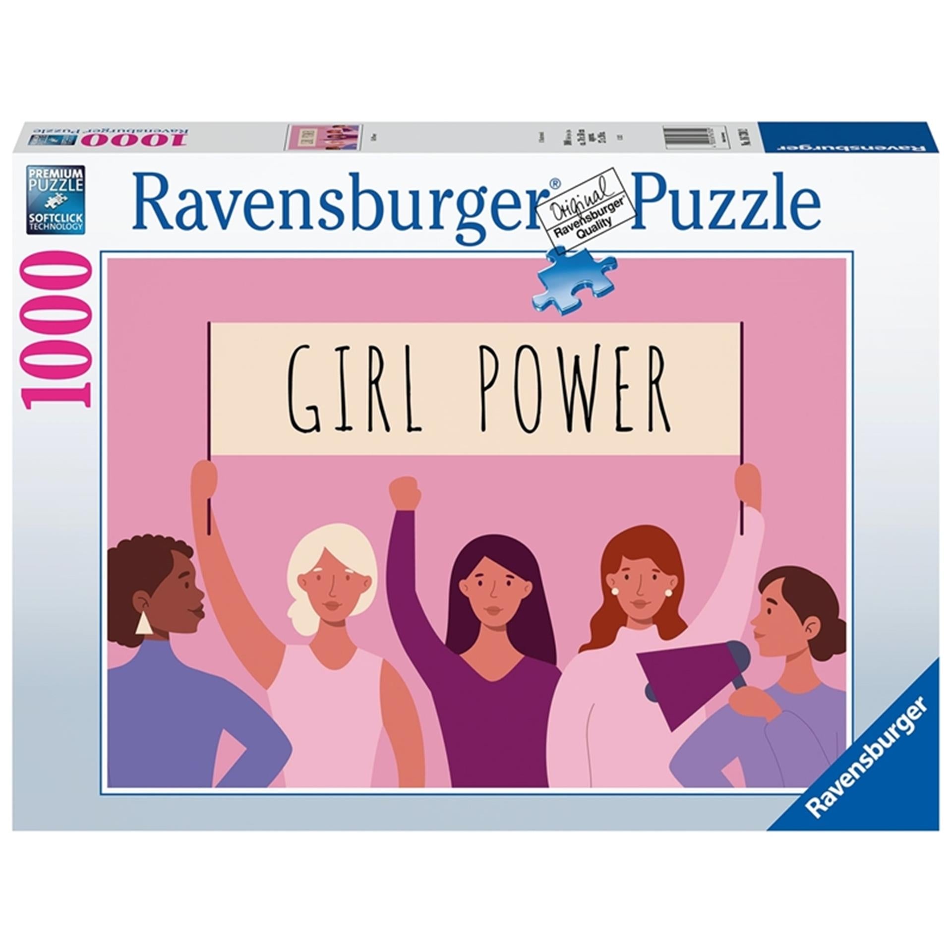 Ravensburger puzzle 1000pcs pouvoir des filles