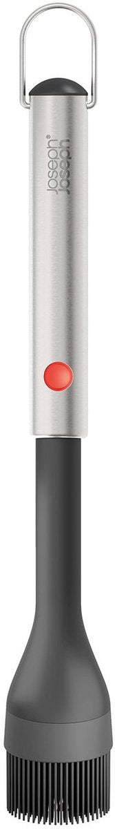 Joseph Joseph Grillout Brosse à badigeonner pour barbecue - Brosse en silicone avec manche extensible - Noir