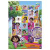 Moxy bluey dora livre d’autocollants à paillettes a5