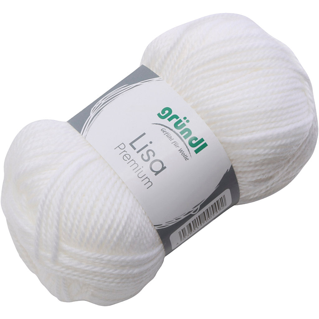 Blanc, 50 gr 1 balle
