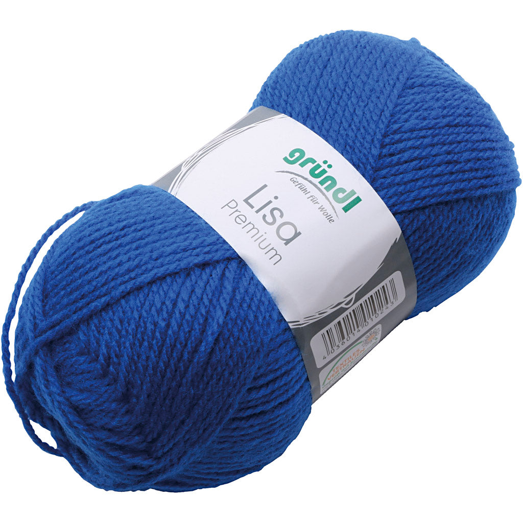 Bleu foncé, 50 g 1 balle