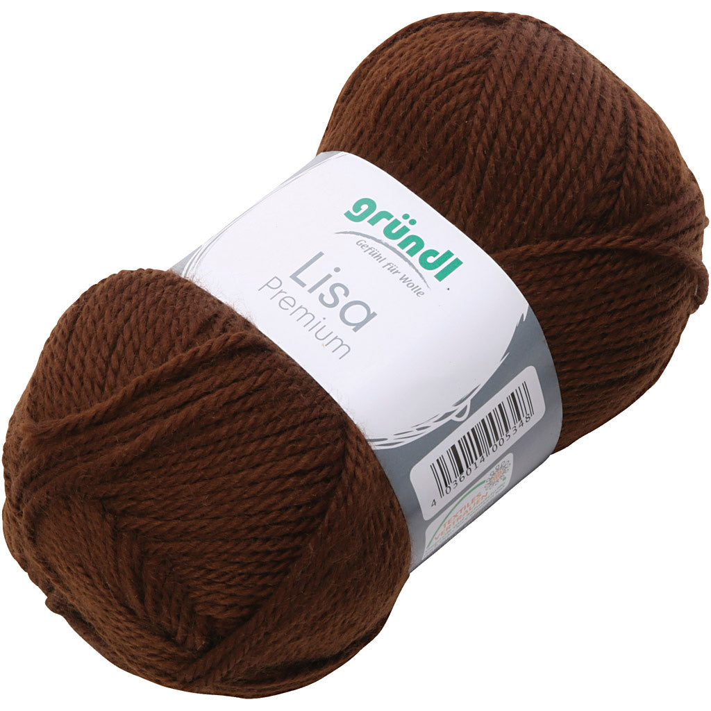 Marron, 50 g 1 balle
