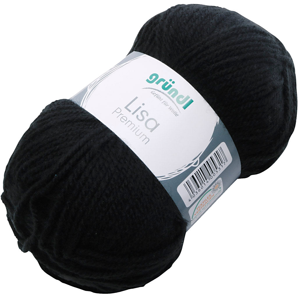 Noir, 50 g 1 balle