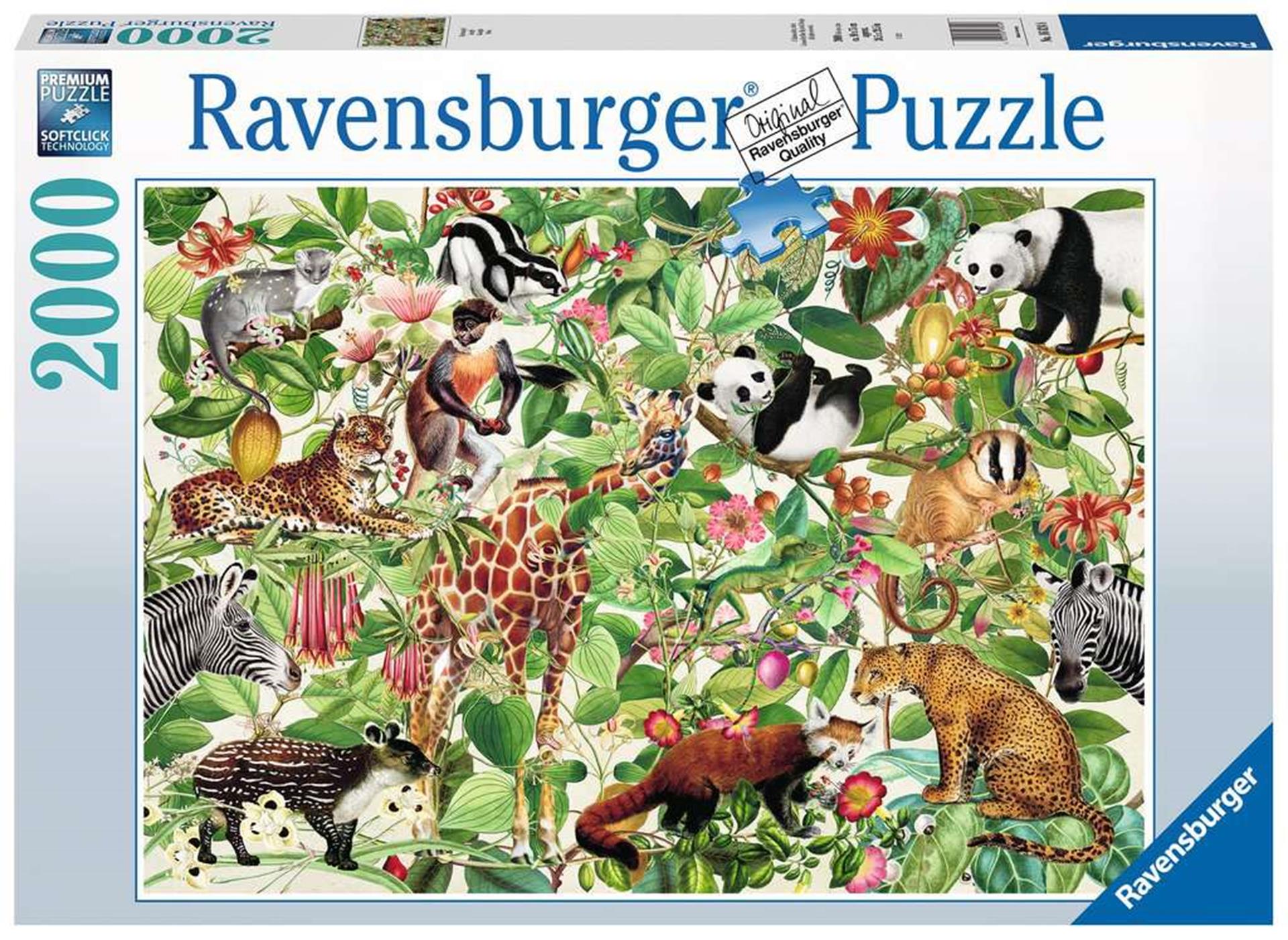 Ravensburger puzzle jungle 2000 pièces