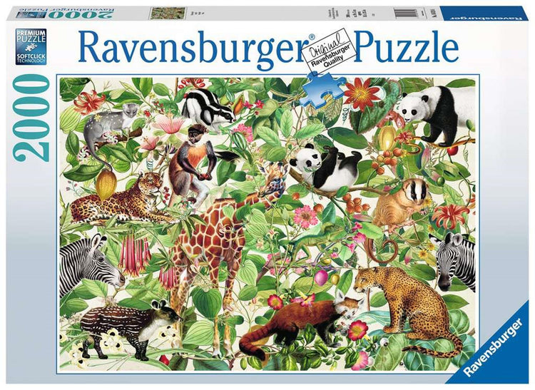 Ravensburger puzzle jungle 2000 pièces