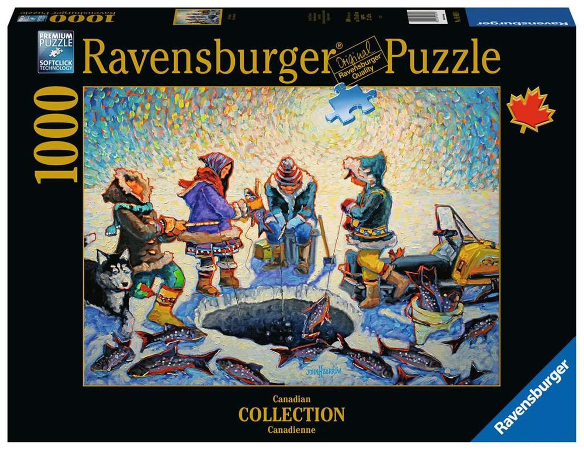 Ravensburger puzzle pêche sur glace 1000 pcs