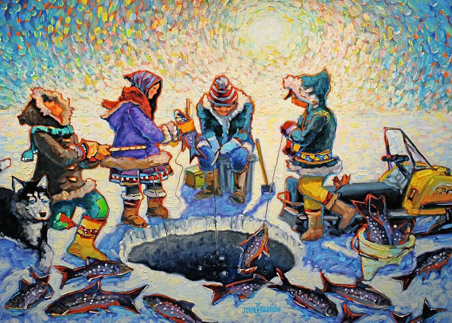 Ravensburger puzzle pêche sur glace 1000 pcs