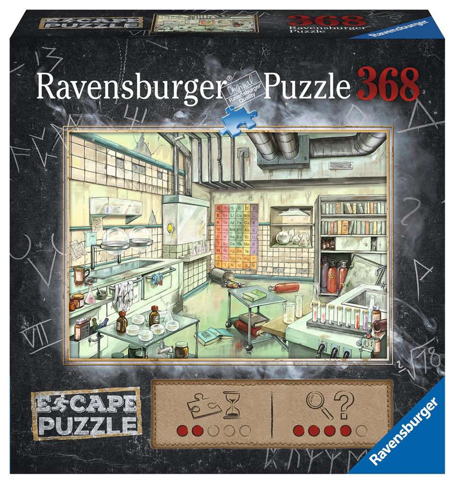 Laboratoire de chimie des puzzles d'évasion Ravensburger