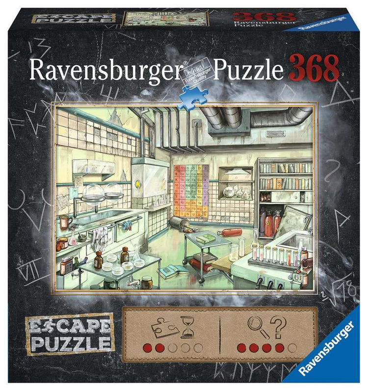 Laboratoire de chimie des puzzles d'évasion Ravensburger