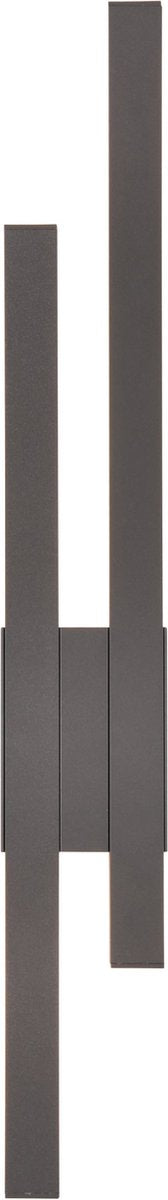 Trio tawa - applique - anthracite - incl. 2x smd 9w - éclairage extérieur - ip54