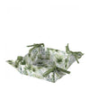 Corbeille à pain Ambiente feuilles de jungle blanches