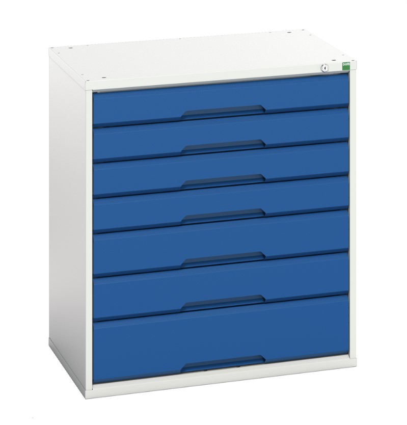 Armoire à tiroirs coulissants vers le bas 900x550x800mm