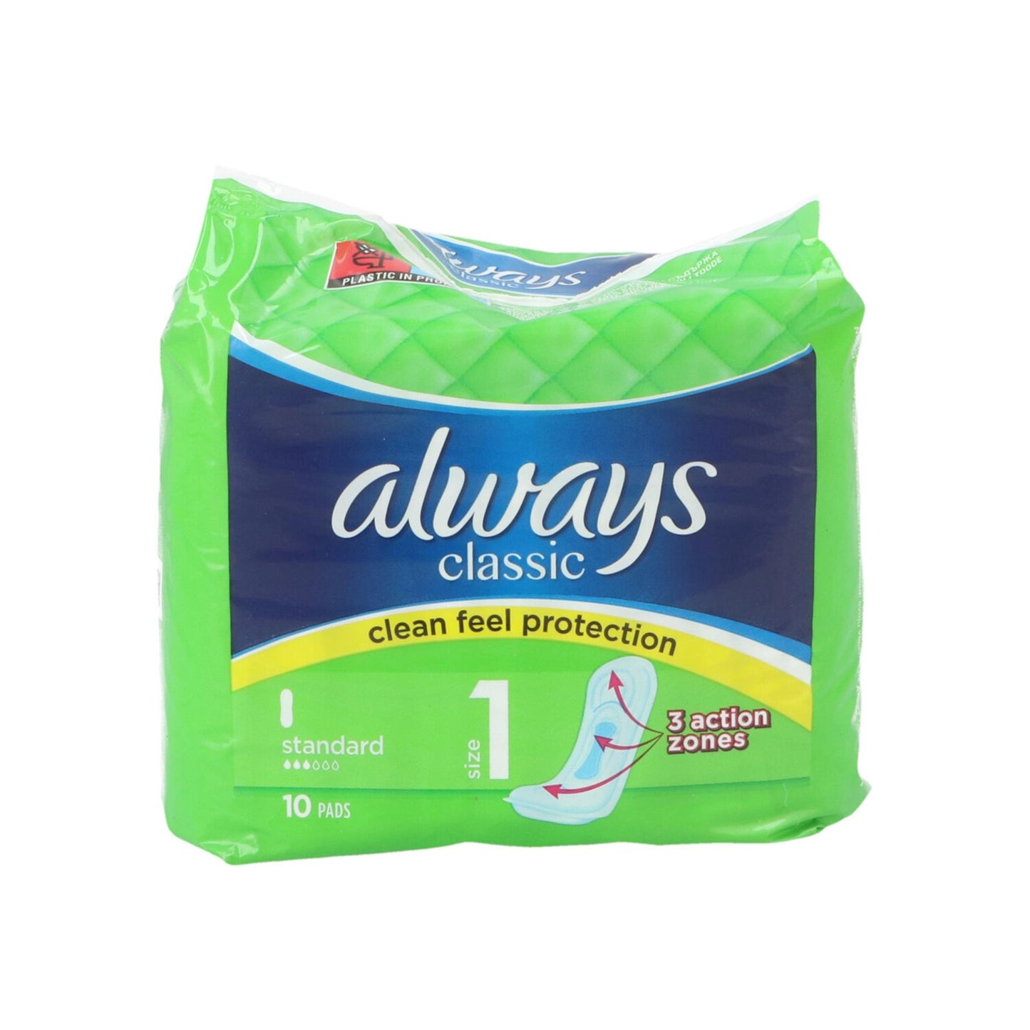 Serviettes hygiéniques toujours classiques 10 pièces