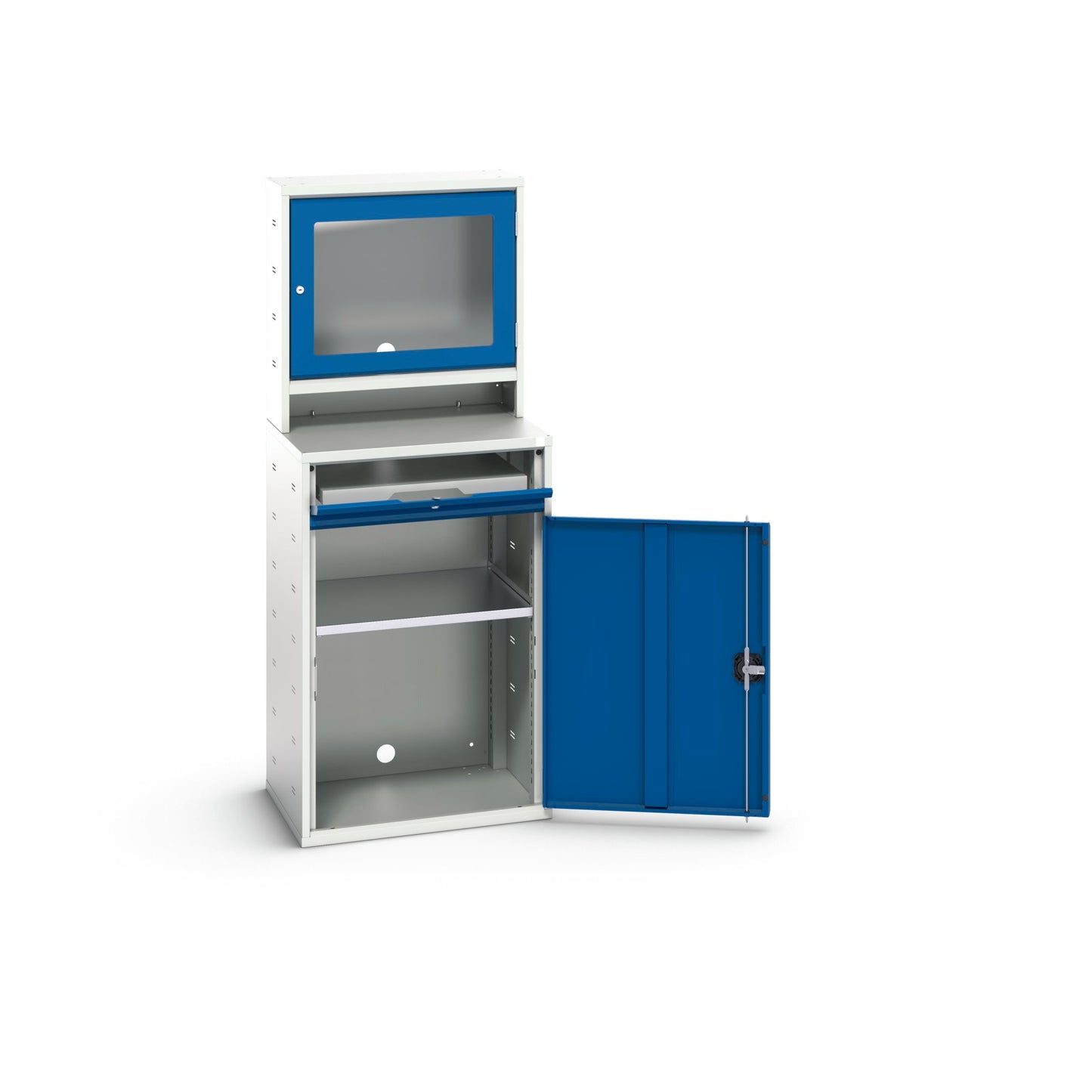 Armoire informatique bas verso 650x550x1650mm