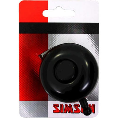 Cloche à vélo Simson Race noir sur carte