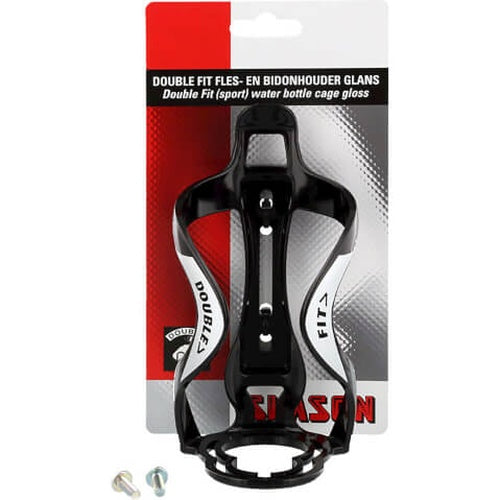 Simson Bottle cage Double Fit bottle holder gloss black card