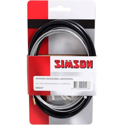 Jeu de câbles de changement de vitesse SA Gazelle 1700 2150 mm zw zi