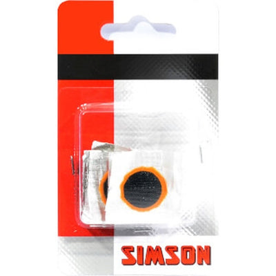 autocollants ronds pour pneus 16 mm noir 8 pièces