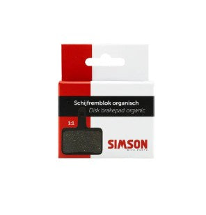 Plaquettes de frein à disque Simson organiques Shimano Tektro