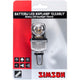 phare clair batterie led noir