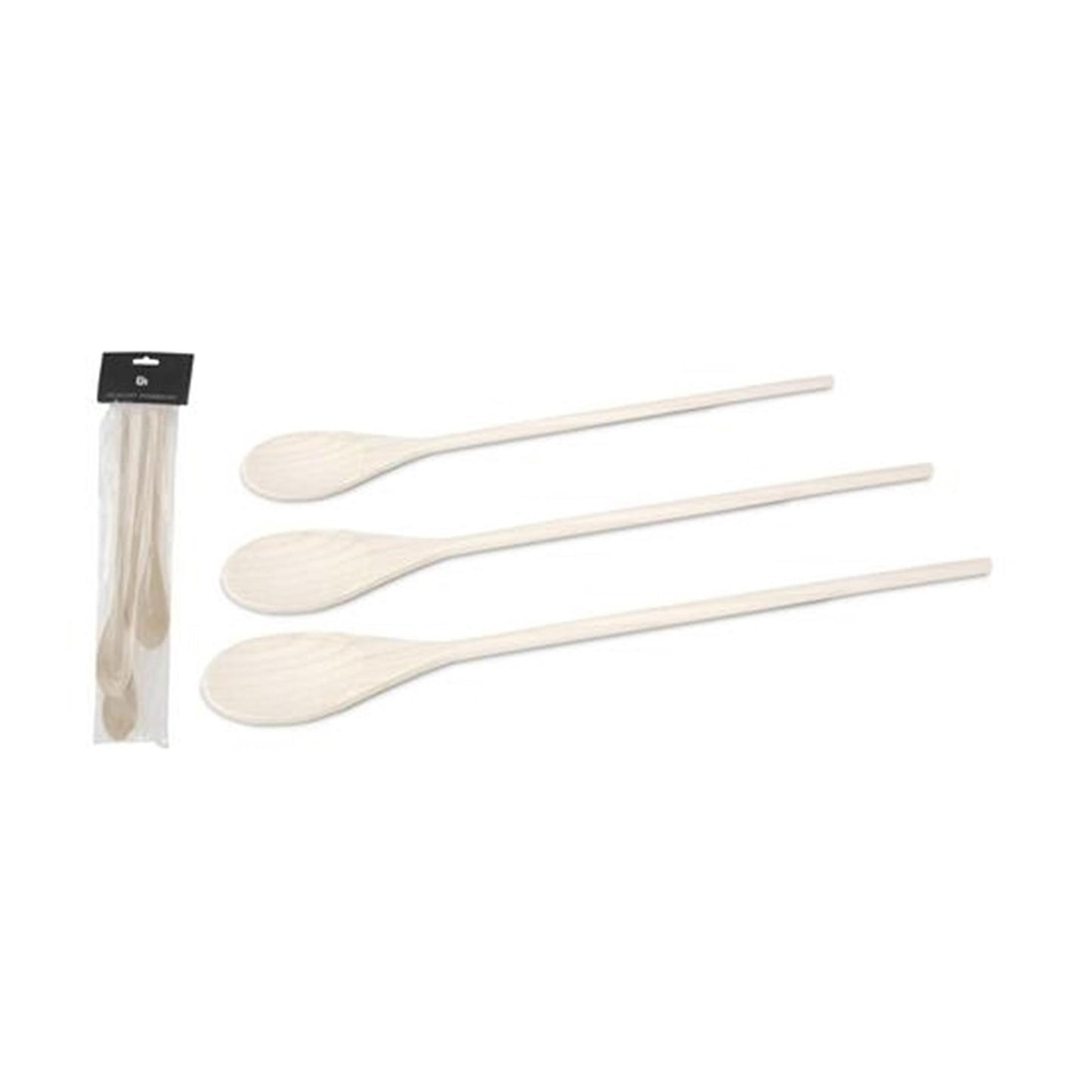 Des cuillères réglées en bois, 3dlg.