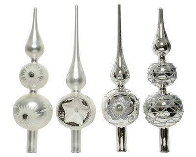 Decoris pic verre argent 31cm