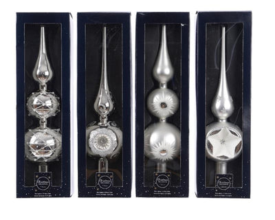 Decoris pic verre argent 31cm