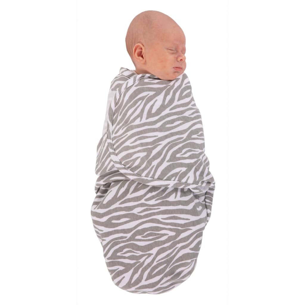Bo Jungle Bo Emballage Sea Tiger Print S Gris et blanc