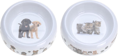 Gamelle à nourriture pour chien ou chat de collection Dogs ø16cm