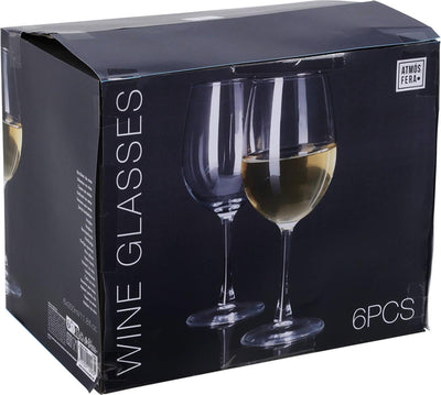 Atmos fera set de verres à vin vin blanc 6 pièces 350ml