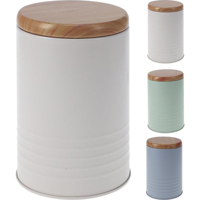 Excellente boîte de rangement pour articles ménagers ronde ø9,5xh14,5cm