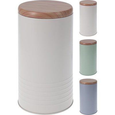 Excellente boîte de rangement pour articles ménagers ronde ø10,5xh19cm