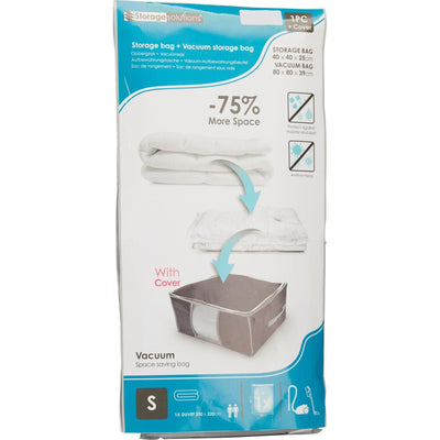 Solutions de stockage sac de rangement + sac sous vide taille s