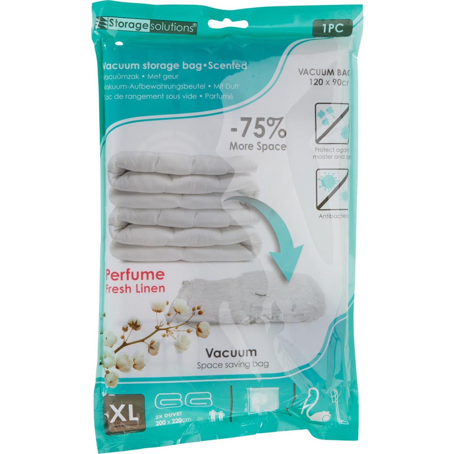 Sac de rangement sous vide Z1 90x120cm
