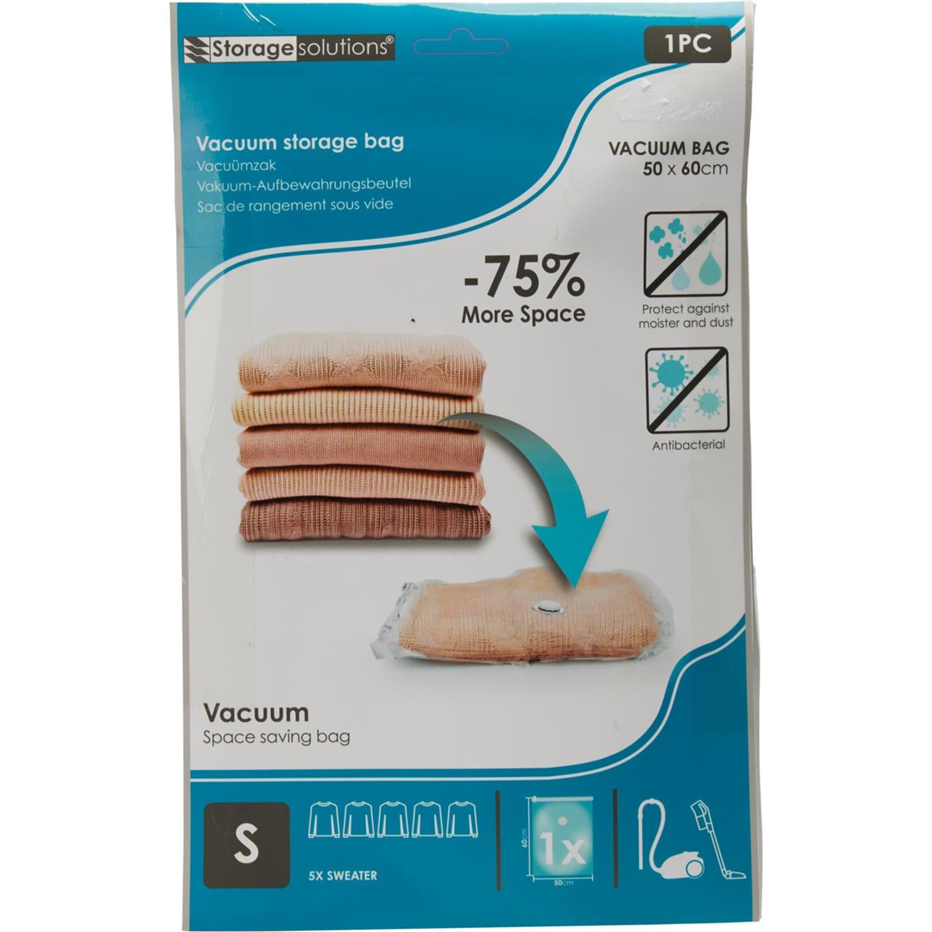 Sac de rangement sous vide Z1 50x60 cm