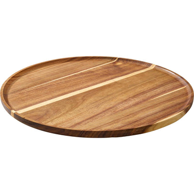 Excellente planche de service d'articles ménagers acacia ø35x1,5cm