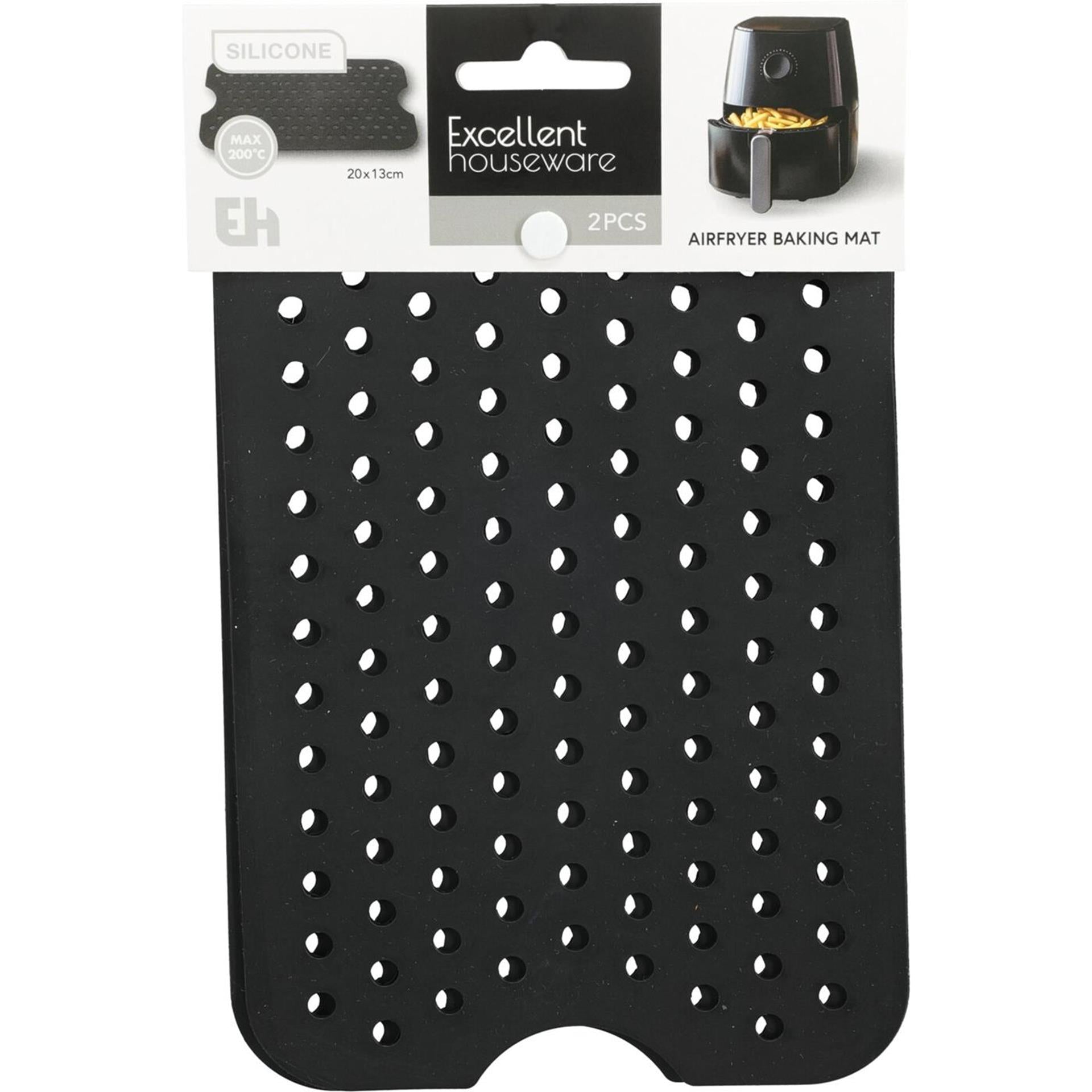 Friteuse à air Z1 silicone mat 21x13cm noir