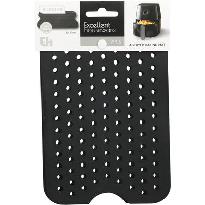 Friteuse à air Z1 silicone mat 21x13cm noir