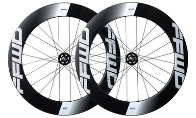 Roue arrière Sapim ffwd ryot77 piste 77mm moyeu ffwd noir et blanc